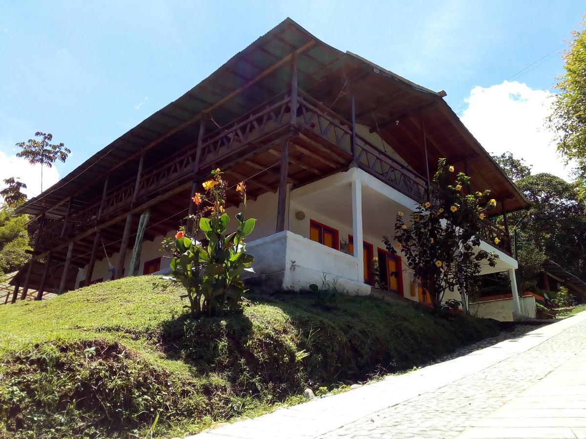 Hostal Encanto La Salada Jardín Exterior foto
