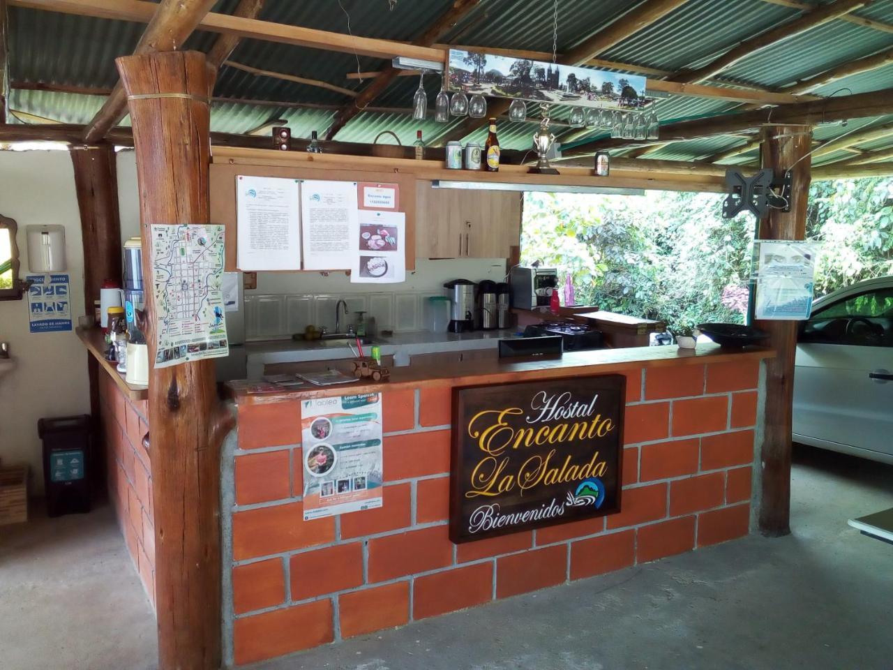 Hostal Encanto La Salada Jardín Exterior foto