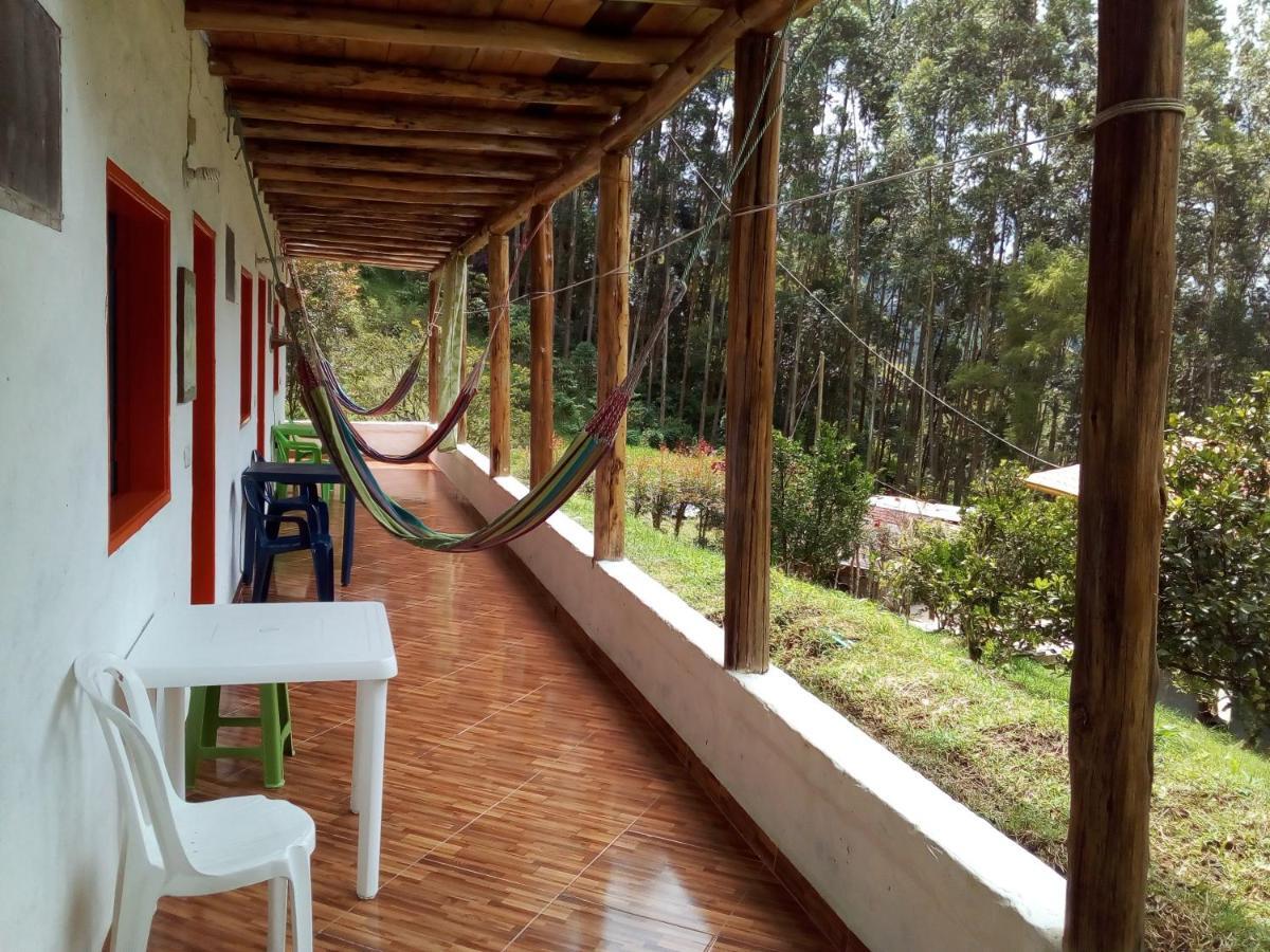 Hostal Encanto La Salada Jardín Exterior foto